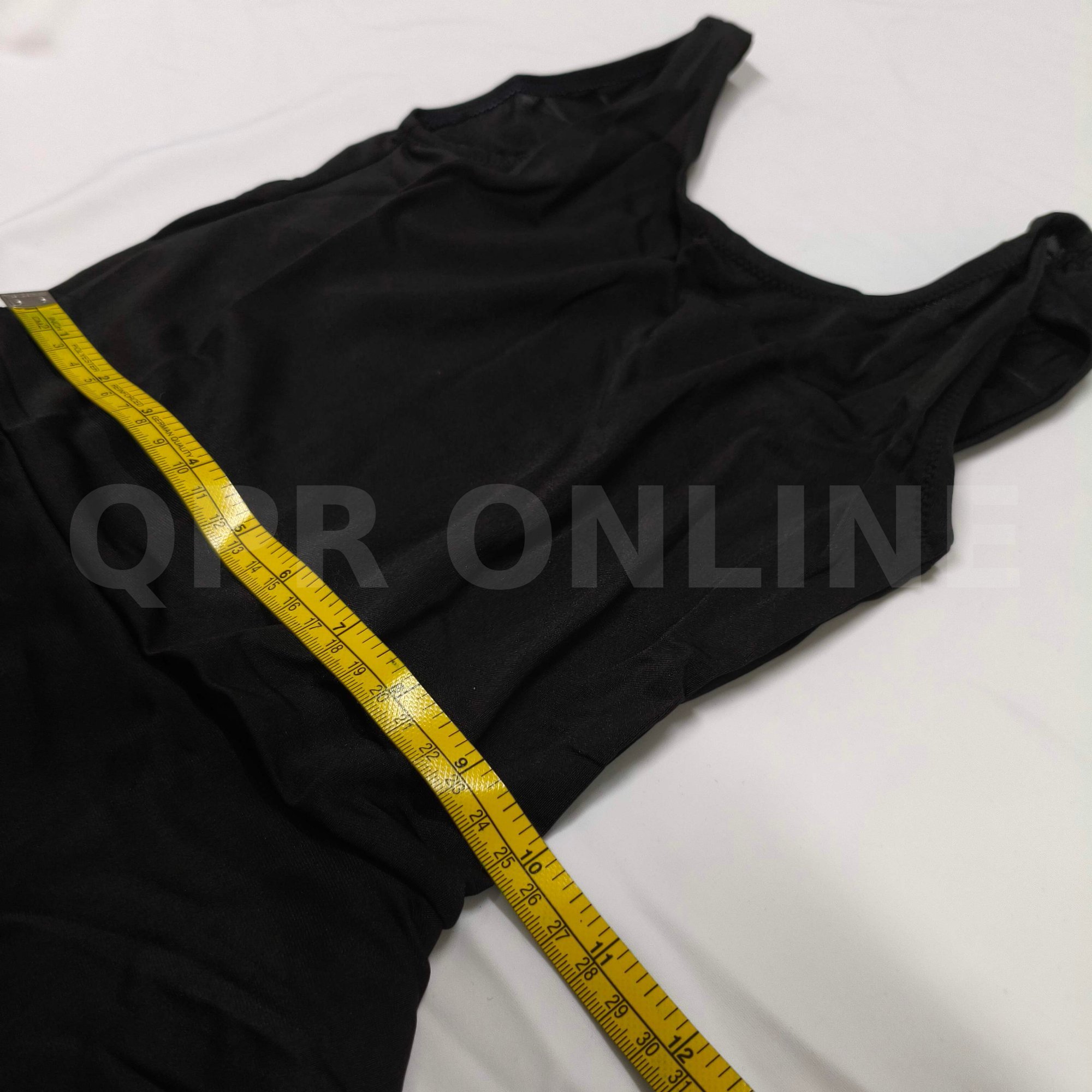 ชุดว่ายน้ำเด็ก หญิง ชิ้นเดียว สีดำ ไม่มีฟองน้ำ Size 20
