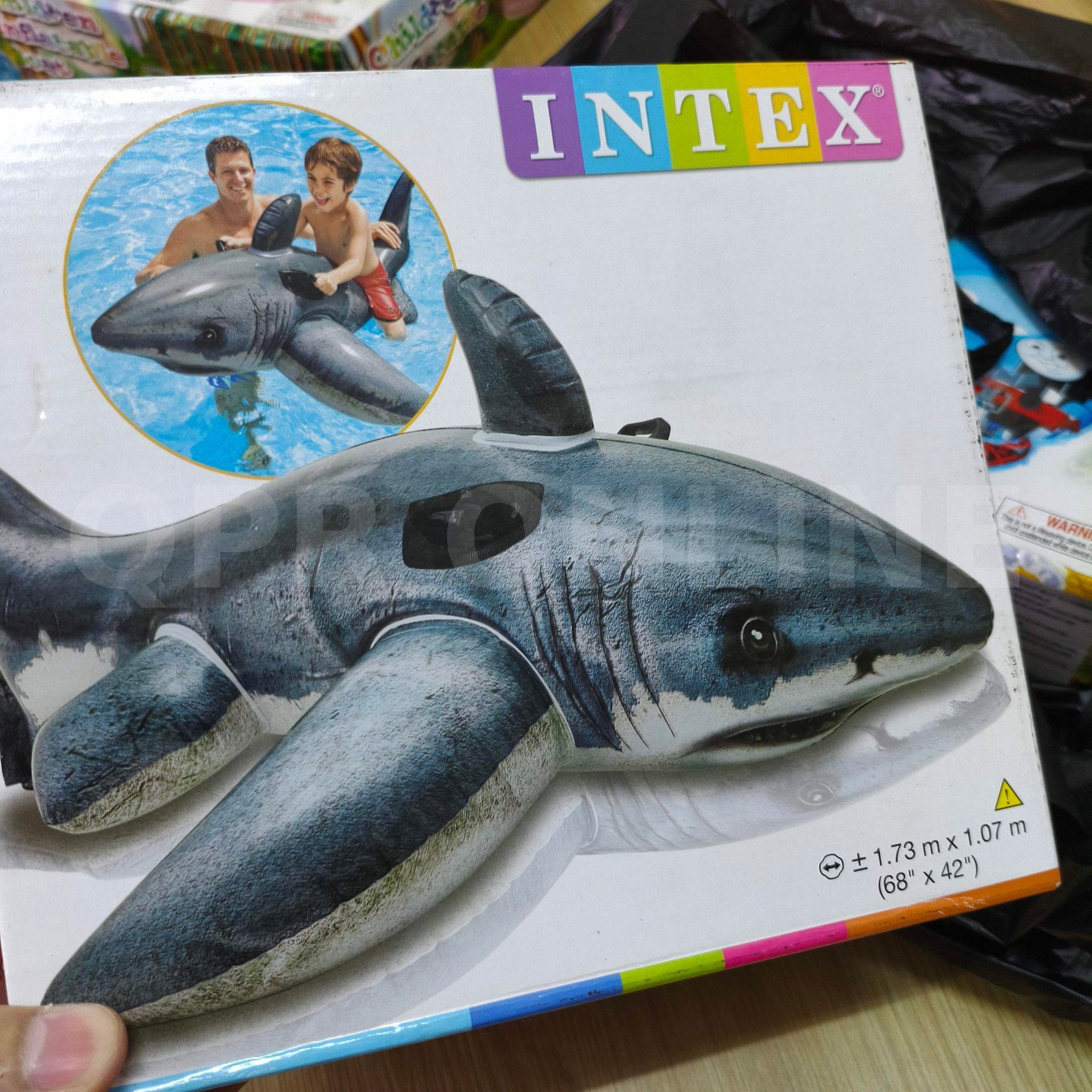 Intex ห่วงยางว่ายนำ ปลาฉลาม 1.73M