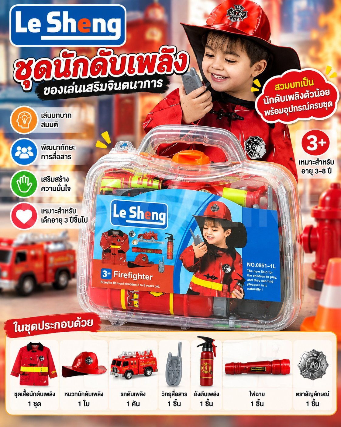 ชุดดับเพลิงเด็ก