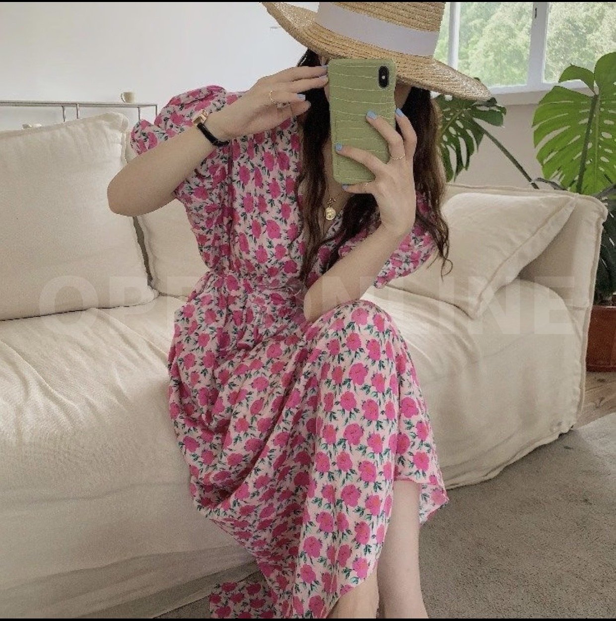 พร้อมส่ง เดรสยาว สไตล์วินเทจ ทรงหรู ผู้ดีดูแพง ใส่สบายมากๆ