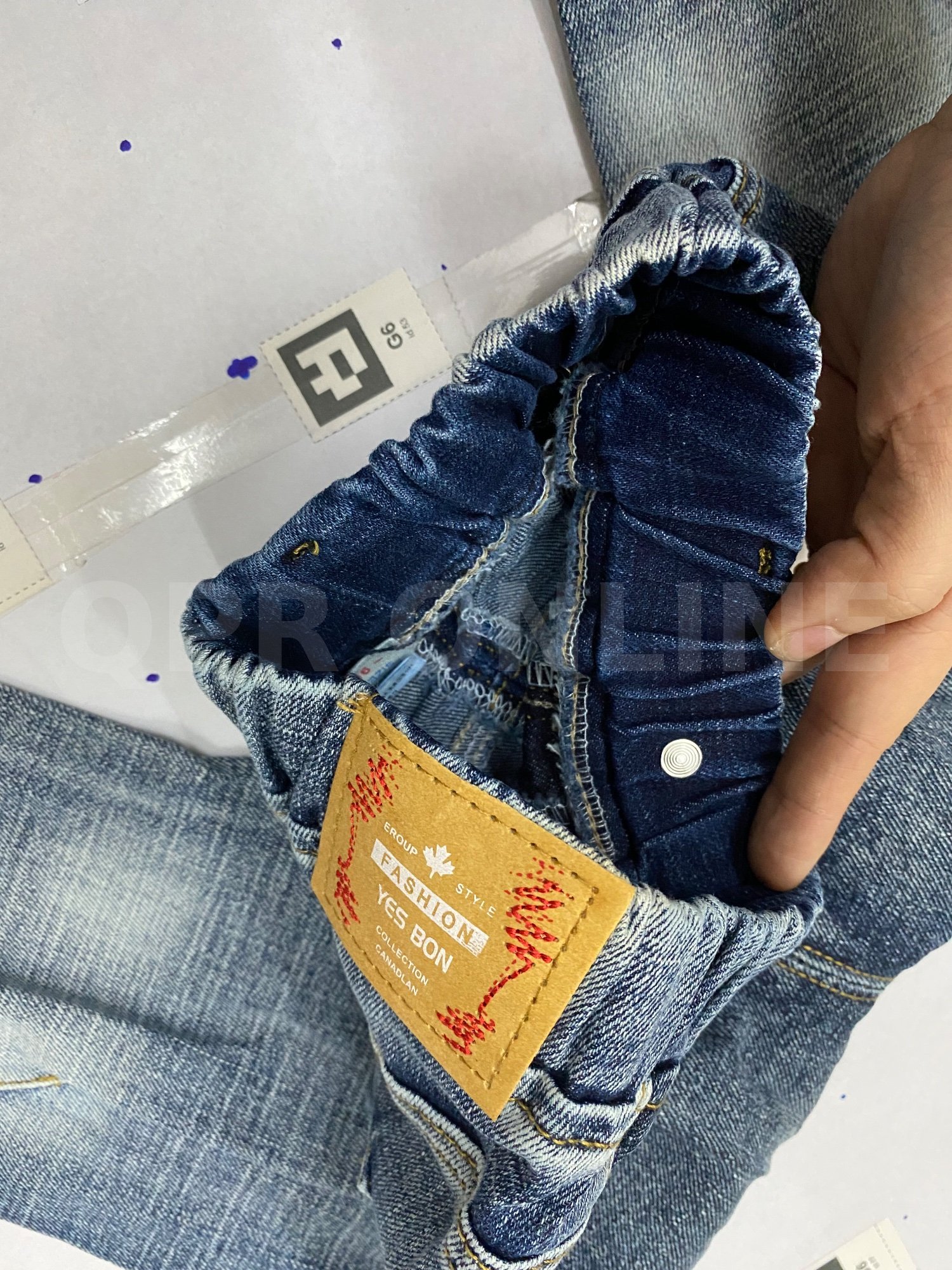 ชุด เซตเด็กเสื้อยืด + กางเกง ยีนส์ขายาวเด็ก 2-3ขวบ size 90 ใส่กันหนาวได้ในอุณหภูมิ 20 ถึง 25 องศา
