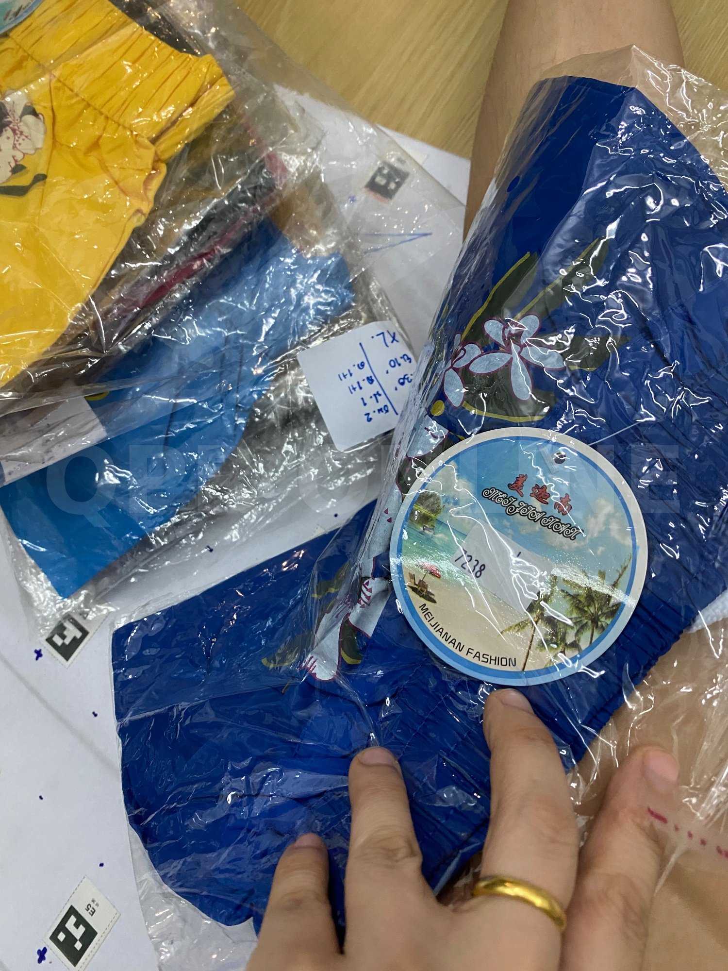กางเกงขาสั้นเด็กโต