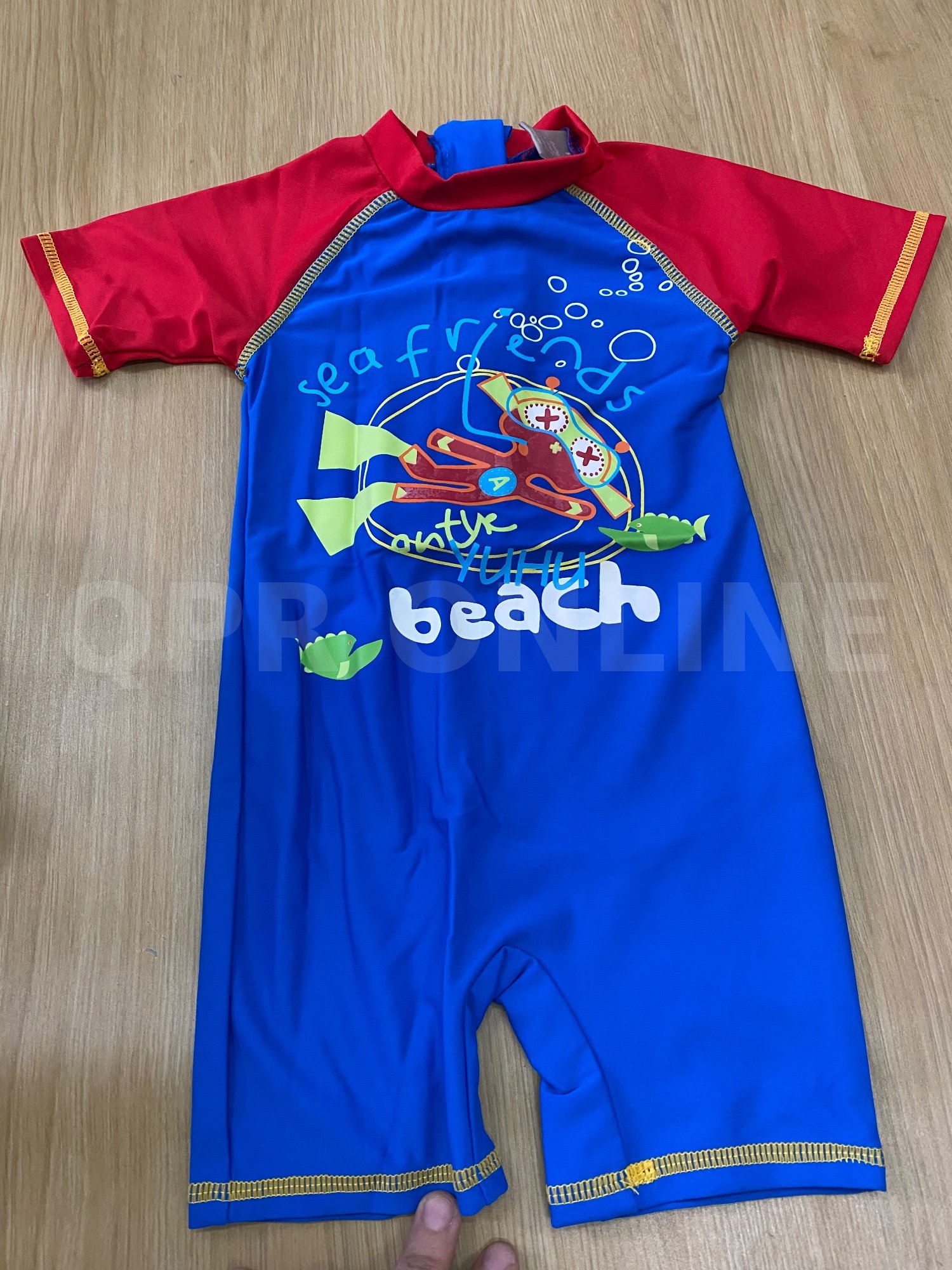 ชุดว่ายน้ำเด็กบอดี้สูท+ซิปหลัง 🔹🔹❗️