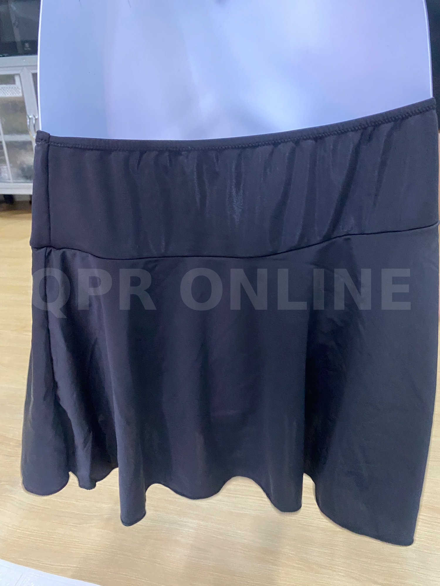 กระโปรงว่ายน้ำ+กางเกงซับใน XL ถึง 2XL สีดำ