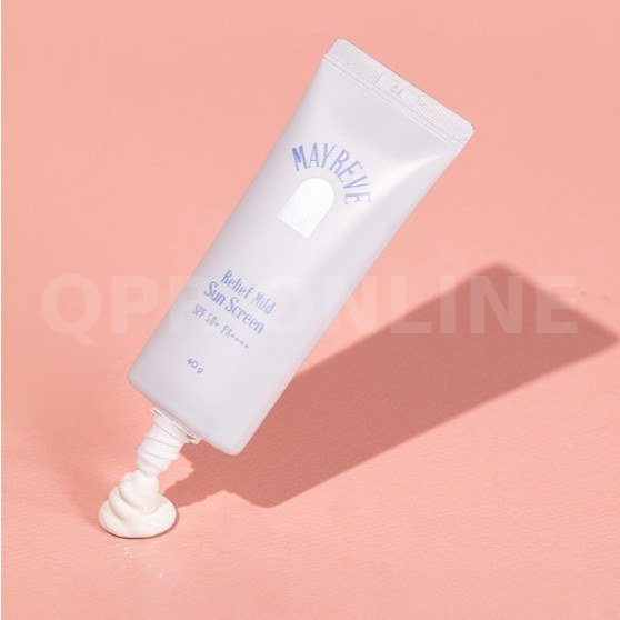 MAYREVE Relief Mild Sunscreen SPF50+ PA++++ (40g) กันแดดเกาหลี สูตรอ่อนโยน ผิวกระจ่างใส ลดเลือนริ้วรอย