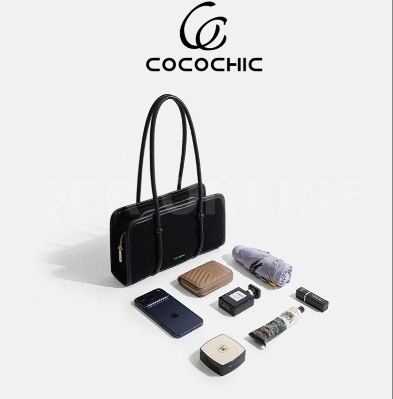 COCOCHIC กระเป๋าสะพาย ใต้วงแขนสตรียอดนิยม กระเป๋าถือ/สะพายบ่า/สะพายเฉียงสไตล์วินเทจ และโท้ต์แบ็กสุดเก้