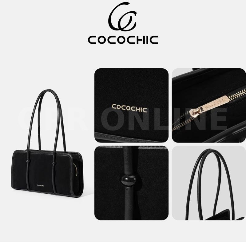 COCOCHIC กระเป๋าสะพาย ใต้วงแขนสตรียอดนิยม กระเป๋าถือ/สะพายบ่า/สะพายเฉียงสไตล์วินเทจ และโท้ต์แบ็กสุดเก้